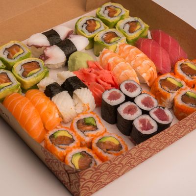 Sushi sashimi para dos (sin gluten)