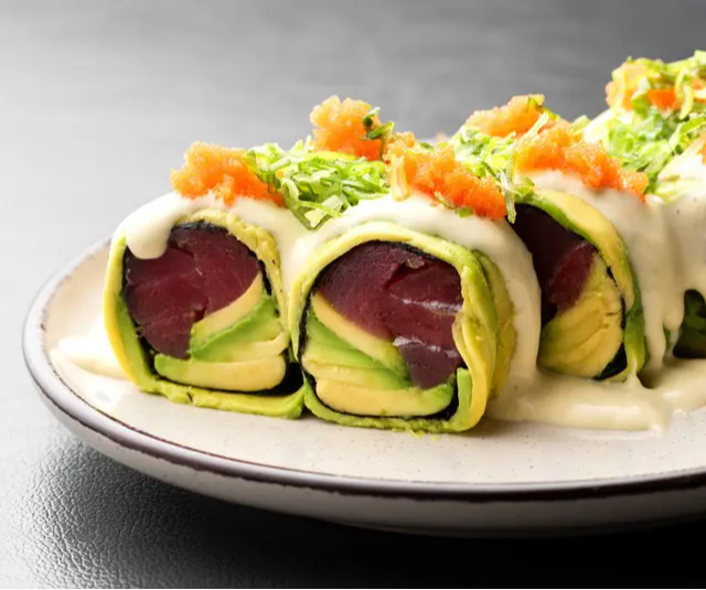 Acevichado Keto Roll.