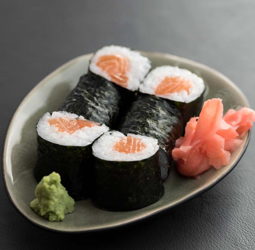 Hosomaki Salmón — 6 piezas
