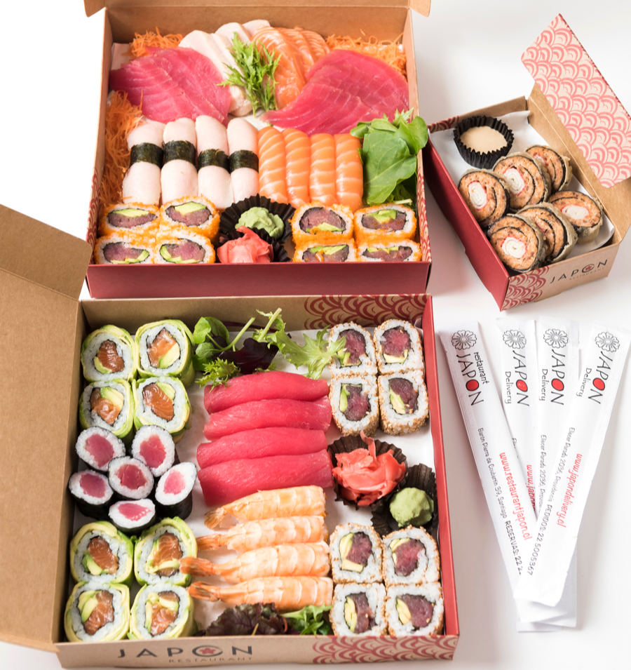 Sushi Sashimi para Cuatro (70 Piezas)