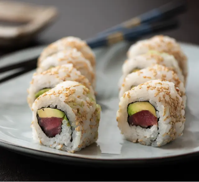 Uramaki Roll de Sésamo.