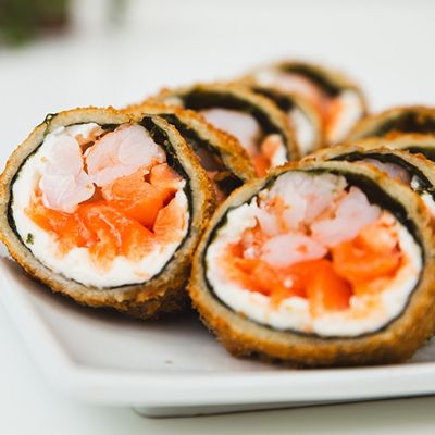 Hot Ebi Cheese sin arroz
