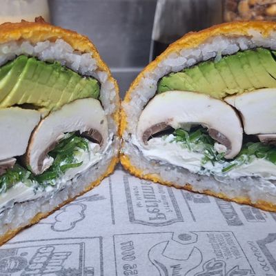 Sushi Burguer veggie