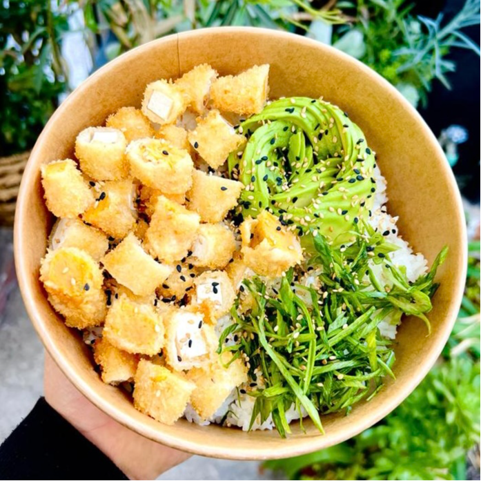 Chirashi Tofu Crispy