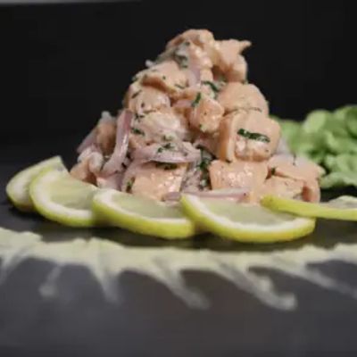 CEVICHE DE SALMON