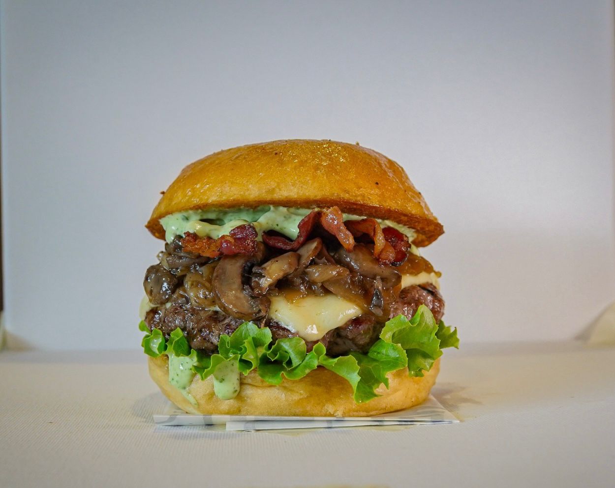 Burger Con Hongos