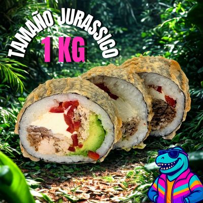 Jurassic Fire Roll (8 Piezas) (Sin modificaciones)