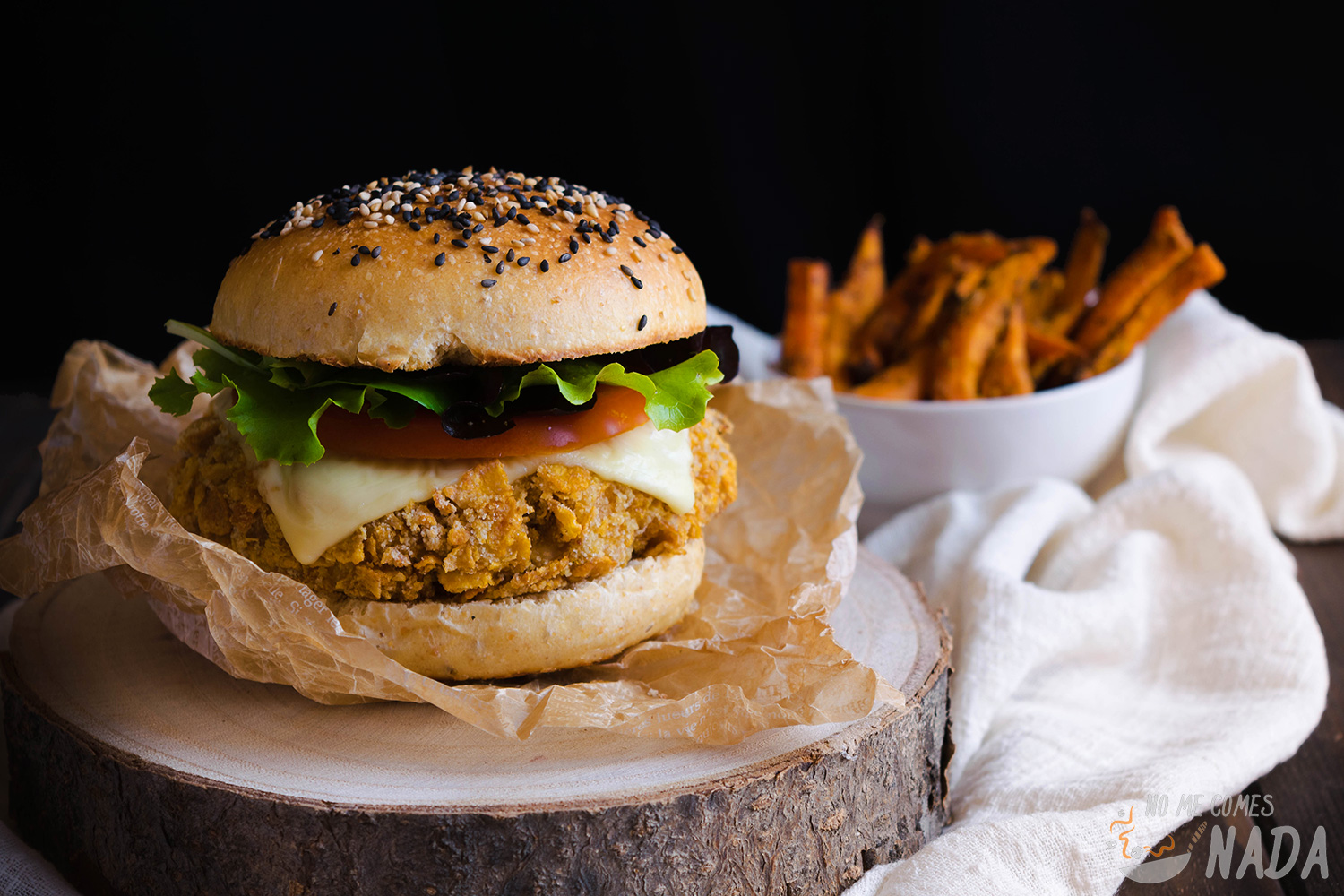Burger Pollo Crispy + 2 Salsas