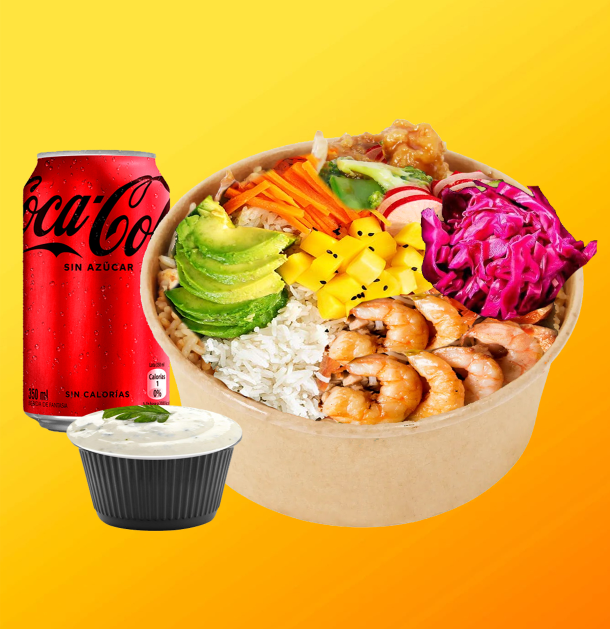Combo Bowl + Bebida + Salsa