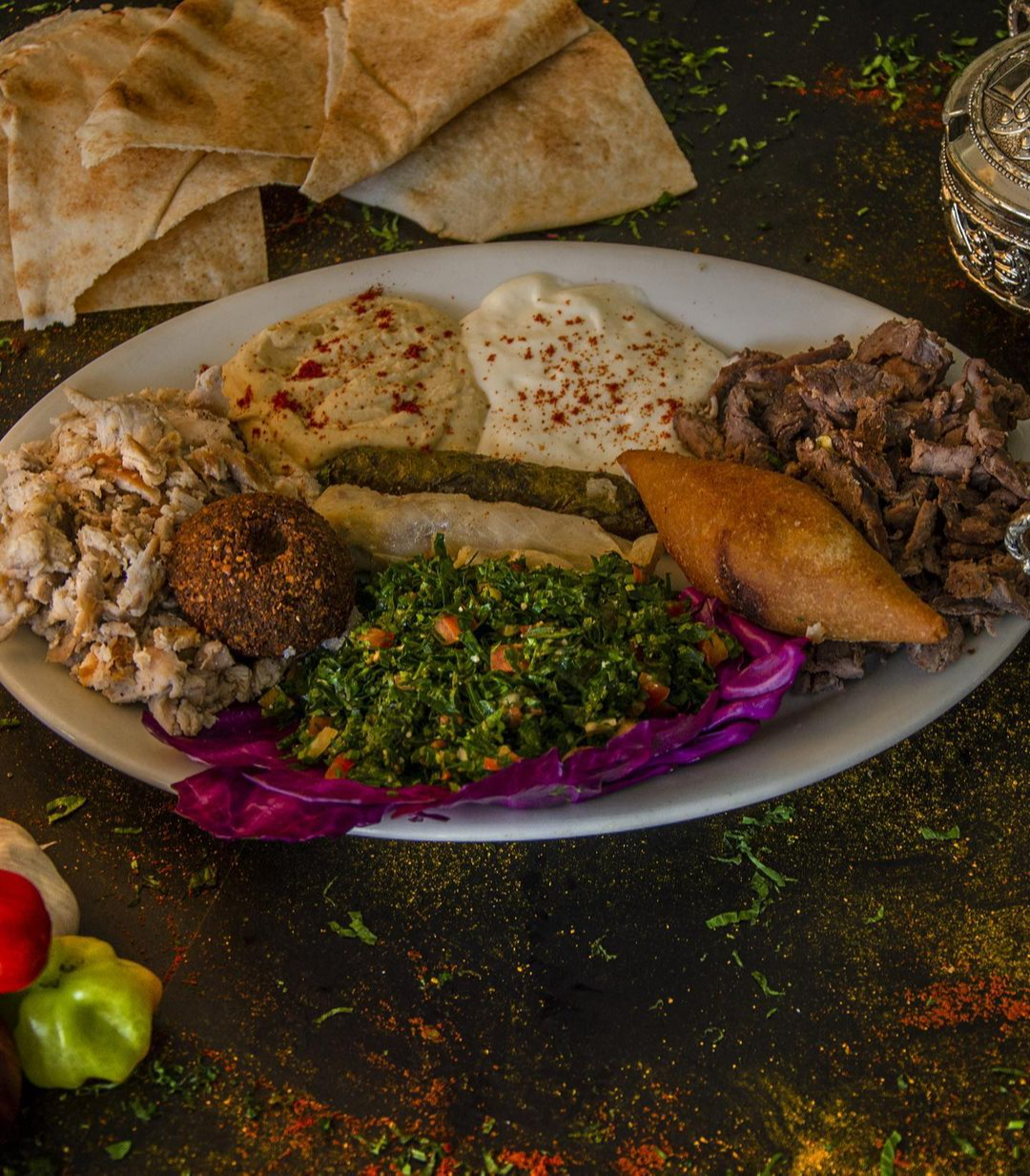 Plato Arabe Tradicional VEGGIE