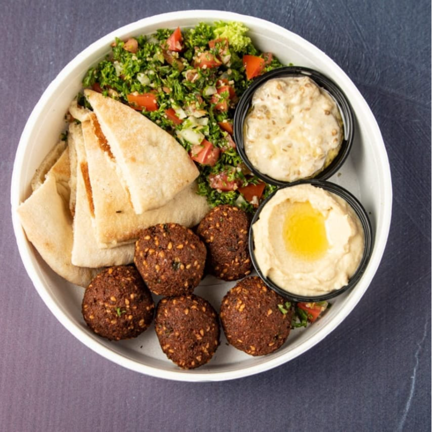 Plato de Falafel