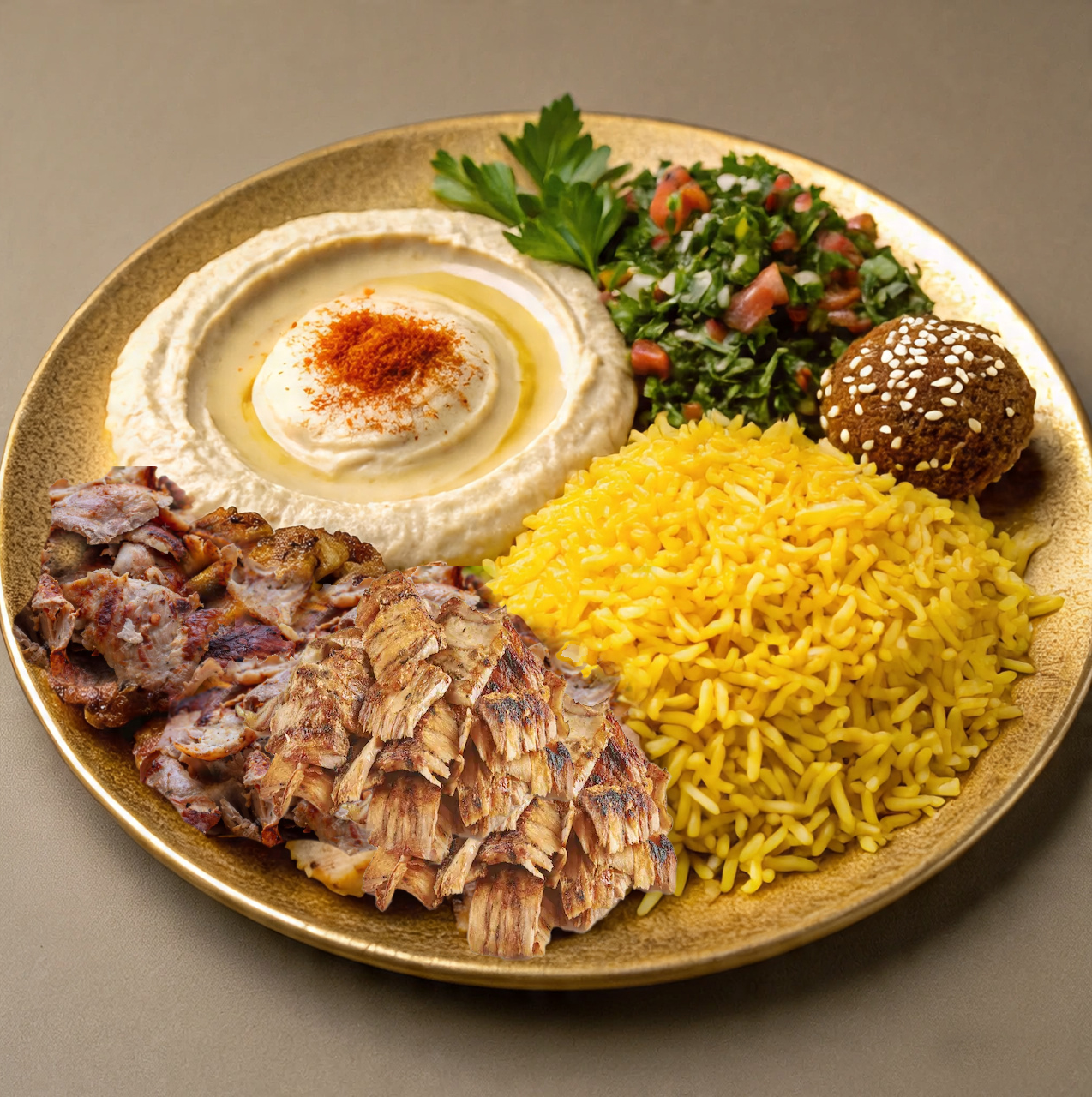 Shawarma al plato