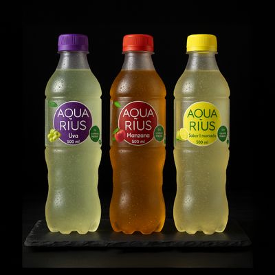 Agua saborizadas aquarius  500 ml