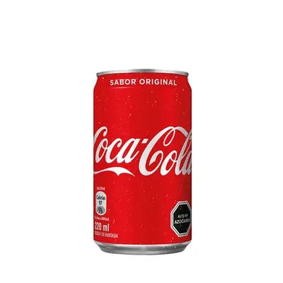 COCA COLA EN LATA DE 220 ML