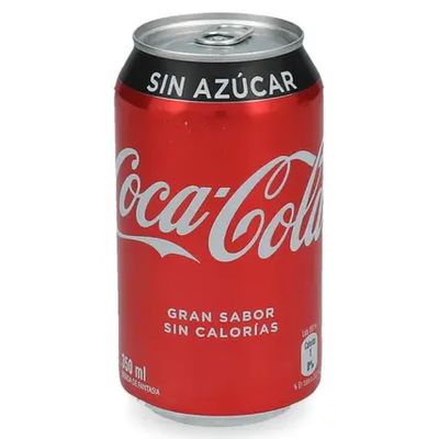 COCA COLA ZERO DE 350 ML