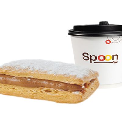 Cafe 8 onz/Cappuccino + Costilla