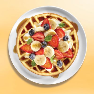 Waffle de Frutos Rojos