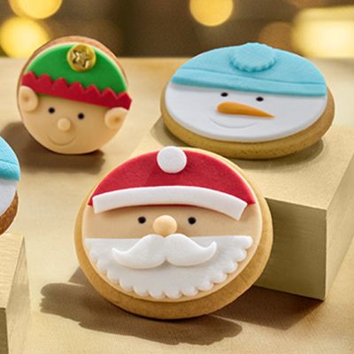 3 pack Galletas Fondant Navideñas