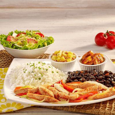 Casado de Fajitas de Pollo