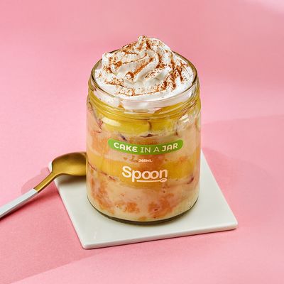Cake in a Jar Suspiro Limeño