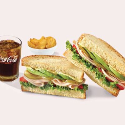 Sánd Pavo Aguacate + Bebida + Acompañamiento