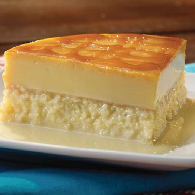 30% descuento en porción Flan Tres Leches 