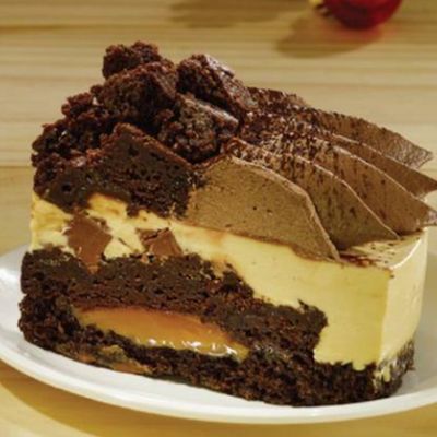 Porción Brownie Salty Caramel