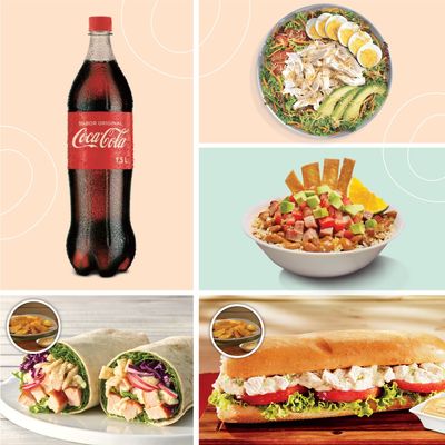 Escoge 3 + Coca Cola 1.5 litros