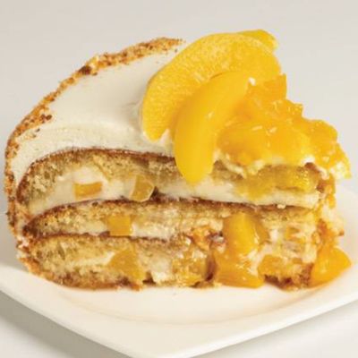 Porción Torta Melocotón
