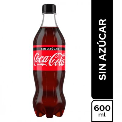 Coca Cola Sin Azúcar 600ml
