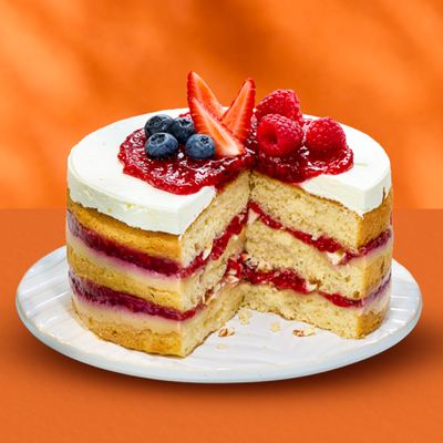 Torta Naked Cake Frambuesa