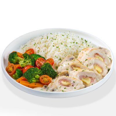 Pechuga de pollo rellena