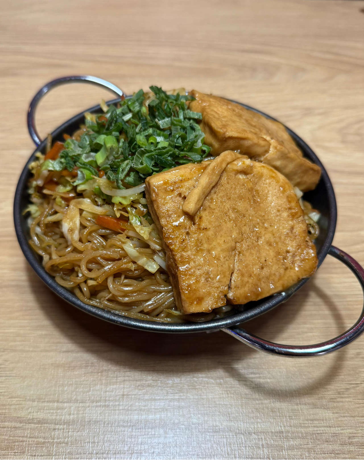 Chaomian con Tofu