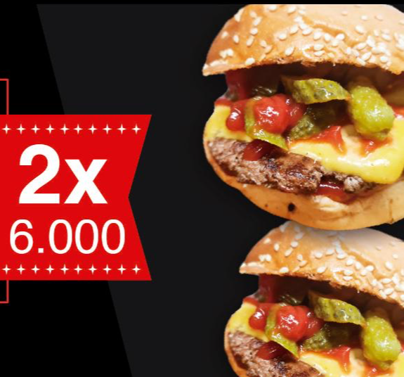 box 2  unidades de cheese burger  