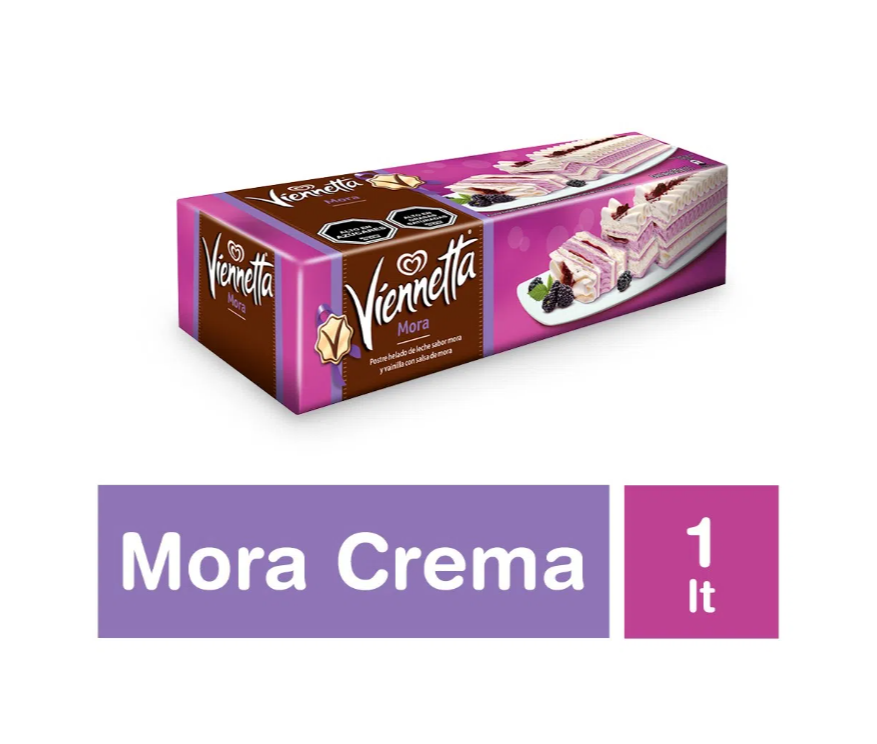 VIENNETTA MORA CREMA