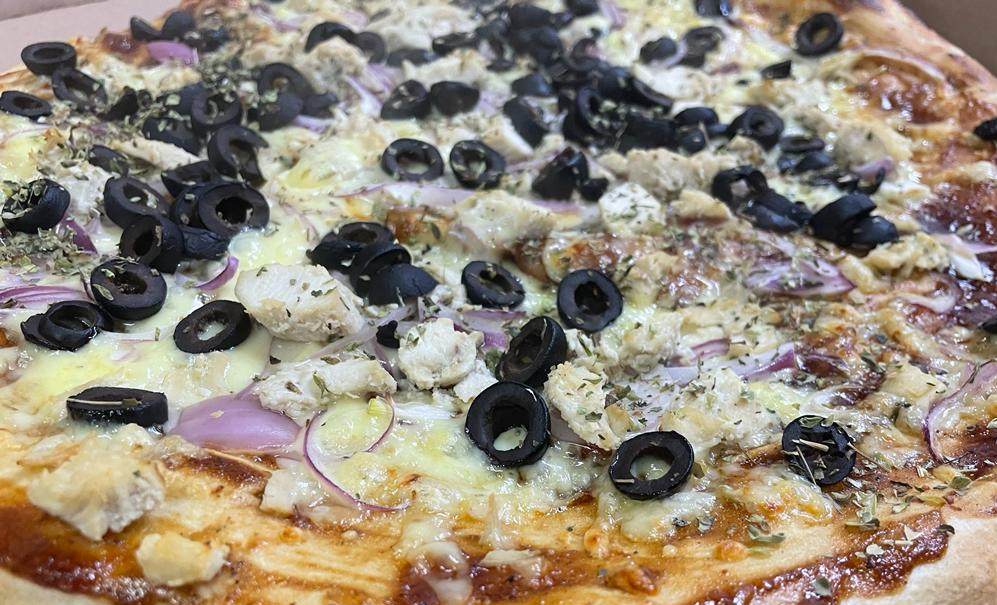 PIZZA CHICKEN BBQ