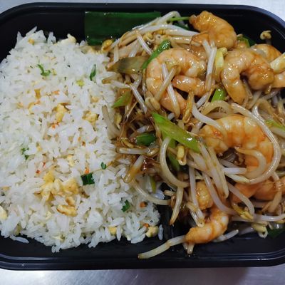 Colación-Chapsui de Camarón con acompañamientos