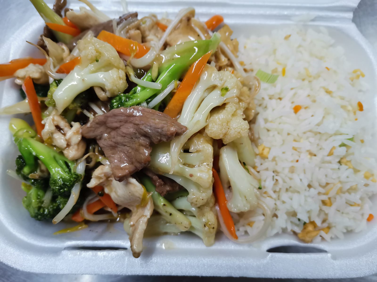 Colación-Chapsui de Carne con acompañamiento