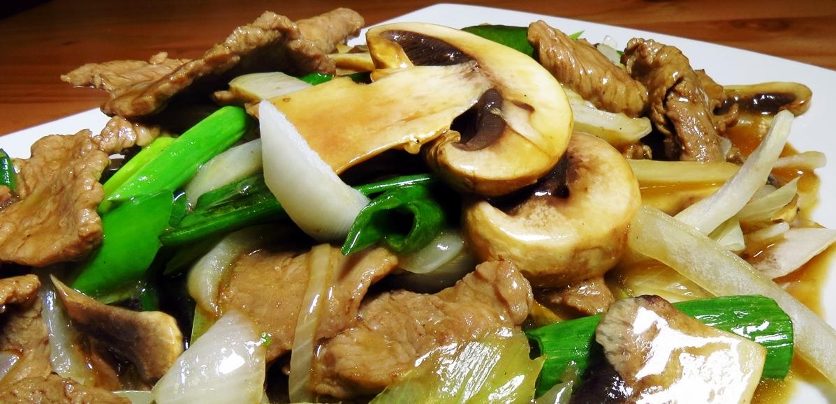 CARNE CHAMPIÑONES