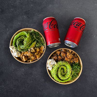 2 Gohan Teriyaki + 2 Bebidas