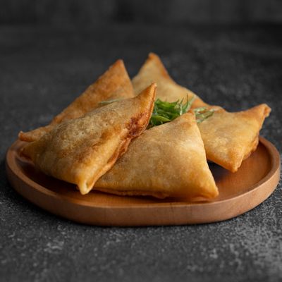 Empanadas Camarón Mandarín.