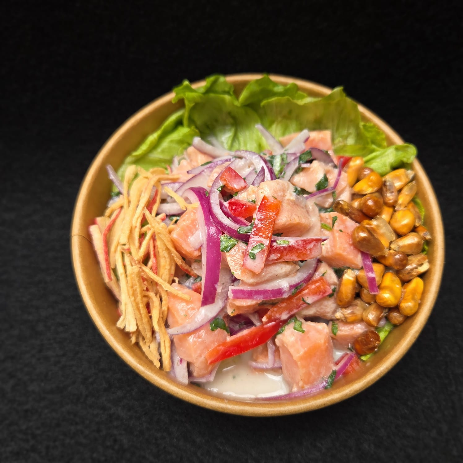 Ceviche de salmon
