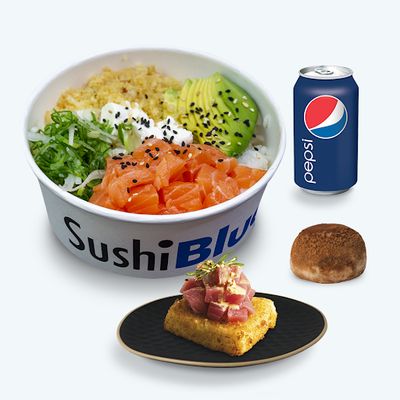 Crispy Rice + Gohan a elección + Bebida Lata + 1 Mochi