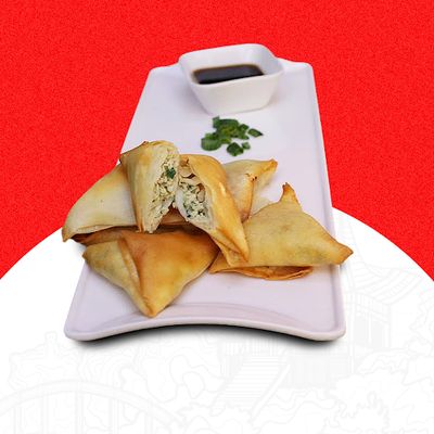 6 Empanadas camarón queso 6 und