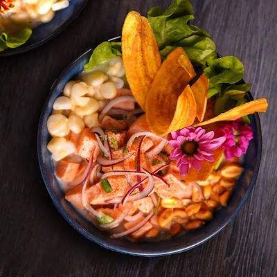 Ceviche Salmón del Valle