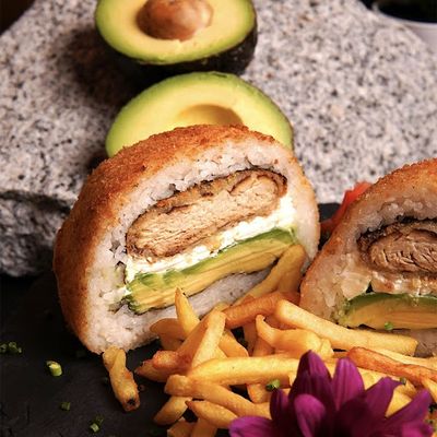 Sushi Burger de Pollo
