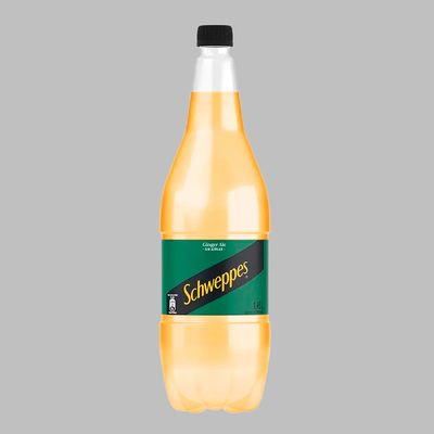 Ginger Ale Sin Azúcar 1.5 litros Schweppes 