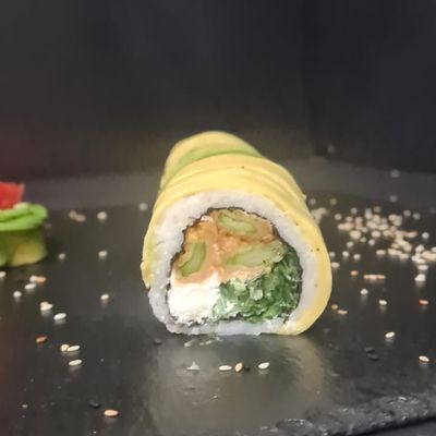 Avocado yasai tempura