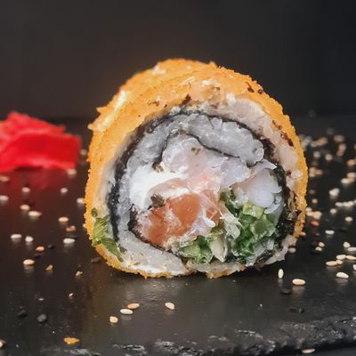 Cheese tempura eby sake