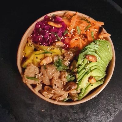 POKE CHICKEN TERIYAKI